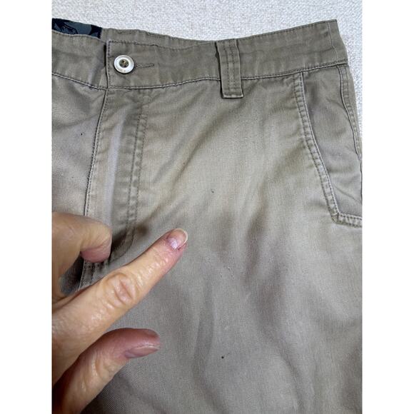 Metal Mulisha Men Size L Tan Casual Cargo Style Shorts Streetwear Skate Pants - Picture 10 of 12